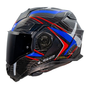 LS2 CASCO RIBALTABILE CARBONIO ADVANT X CARBON FUTURE II GLOSS