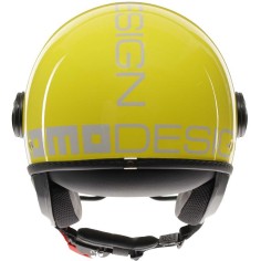 MOMO DESIGN CASCO JET FGTR CLASSIC GIALLO LUCIDO / BIANCO 2
