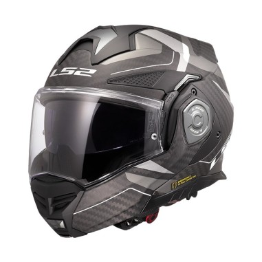 LS2 CASCO RIBALTABILE CARBONIO ADVANT X CARBON HORIZON MATT
