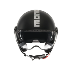 MOMO DESIGN CASCO JET FGTR EVO NERO OPACO / ARGENTO