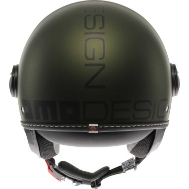 MOMO DESIGN CASCO JET FGTR EVO VERDE OPACO / NERO