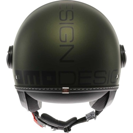 MOMO DESIGN CASCO JET FGTR EVO VERDE OPACO / NERO