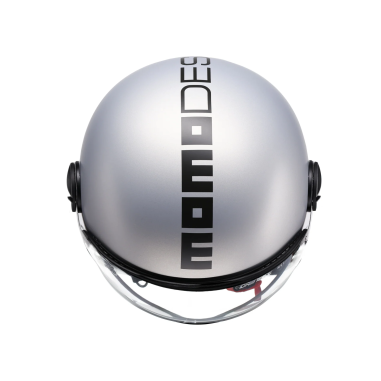 MOMO DESIGN CASCO JET FGTR EVO SPRING CERULIAN GRIGIO / ARGENTO