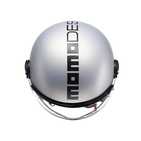 MOMO DESIGN CASCO JET FGTR EVO SPRING CERULIAN GRIGIO / ARGENTO