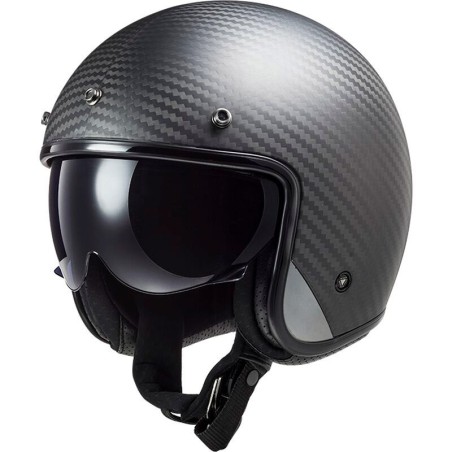 LS2 CASCO JET CARBONIO BOB II CARBON