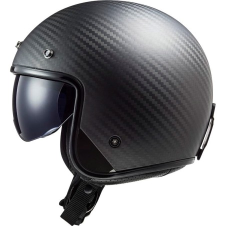 LS2 CASCO JET CARBONIO BOB II CARBON