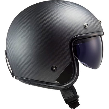 LS2 CASCO JET CARBONIO BOB II CARBON