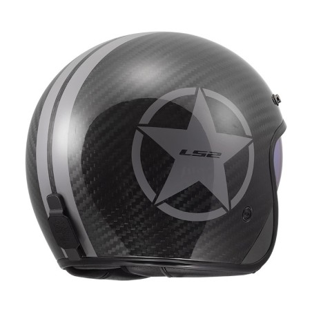 LS2 CASCO JET CARBONIO BOB II CARBON