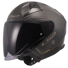 LS2 CASCO JET CARBONIO INFINITY II CARBON CARBON MATT