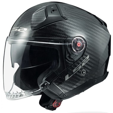 LS2 CASCO JET CARBONIO INFINITY II CARBON CARBON GLOSS