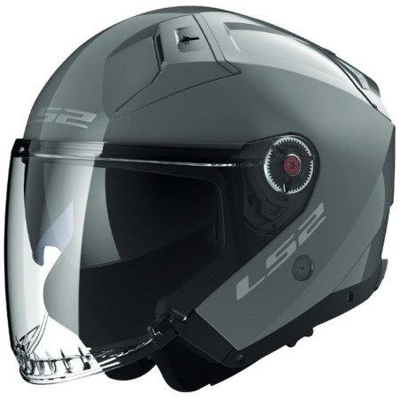 LS2 CASCO JET INFINITY II NARDO GREY