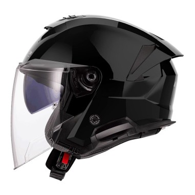 LS2 CASCO JET VERSO II BLACK GLOSS