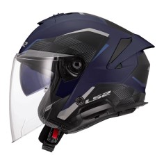 LS2 CASCO JET VERSO II AIR MATT NAVY BLUE