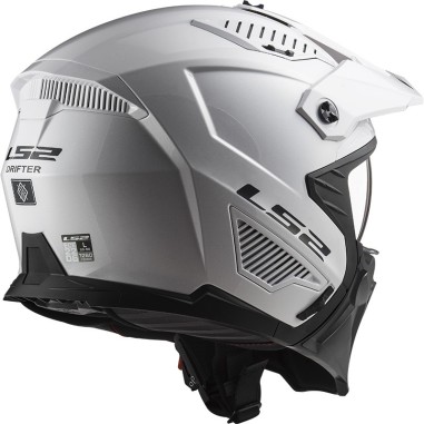 LS2 CASCO JET DRIFTER WHITE GLOSS