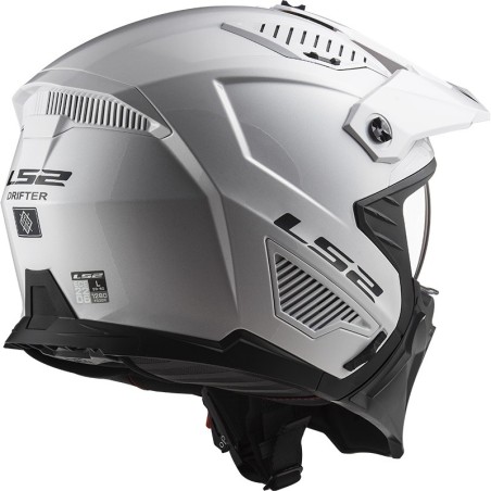 LS2 CASCO JET DRIFTER WHITE GLOSS