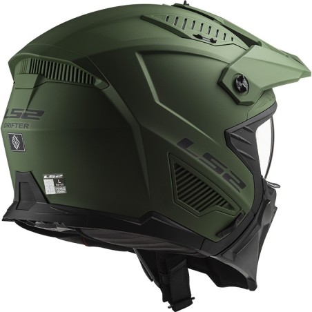 LS2 CASCO JET DRIFTER MILITARY GREEN MATT