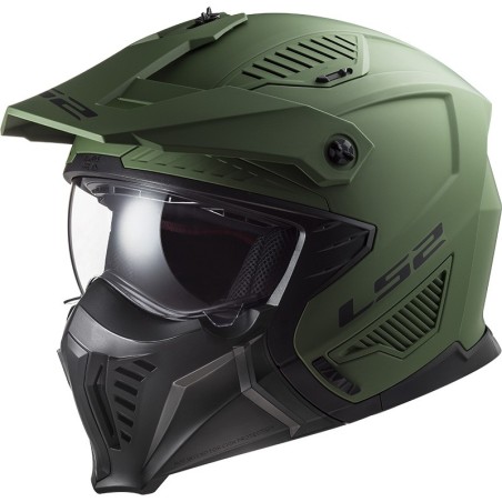 LS2 CASCO JET DRIFTER MILITARY GREEN MATT