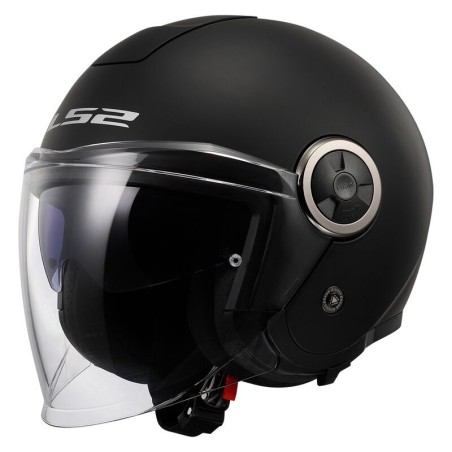 LS2 CASCO JET CLASSY BLACK MATT