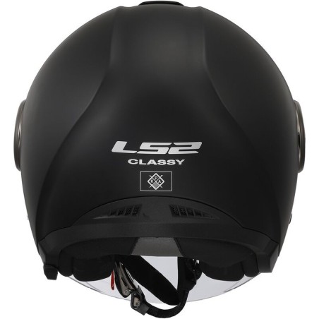 LS2 CASCO JET CLASSY BLACK MATT