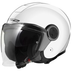 LS2 CASCO JET CLASSY WHITE GL0SS