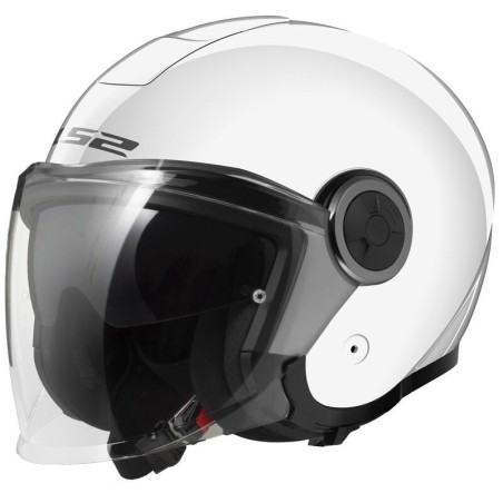 LS2 CASCO JET CLASSY WHITE GL0SS