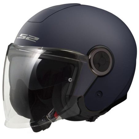 LS2 CASCO JET CLASSY NAVY BLUE MATT