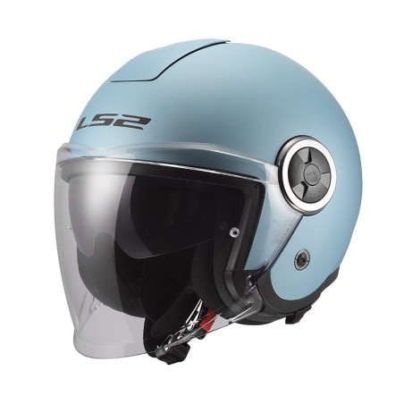 LS2 CASCO JET CLASSY PEARL BLUE MATT