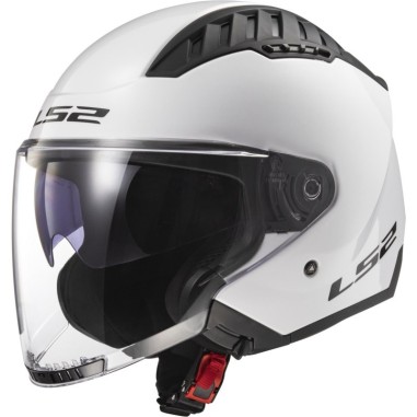LS2 CASCO JET COPTER II WHITE GLOSS