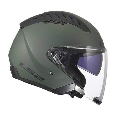 LS2 CASCO JET COPTER II MILITARY GREEN