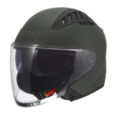 LS2 CASCO JET COPTER II MILITARY GREEN