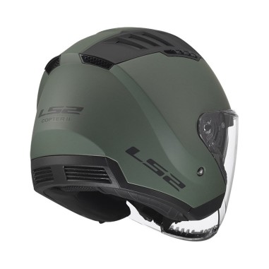 LS2 CASCO JET COPTER II MILITARY GREEN