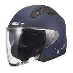 LS2 CASCO JET COPTER II NAVY BLUE 2