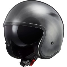 LS2 CASCO JET SPITFIRE II JEANS GLOSS