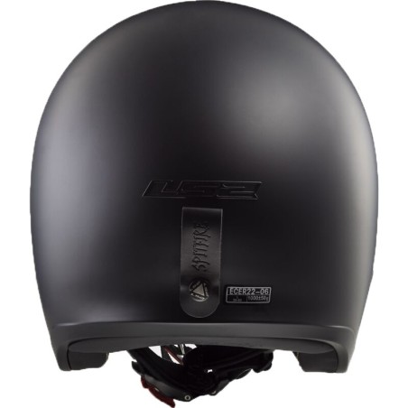 LS2 CASCO JET SPITFIRE II BLACK MATT