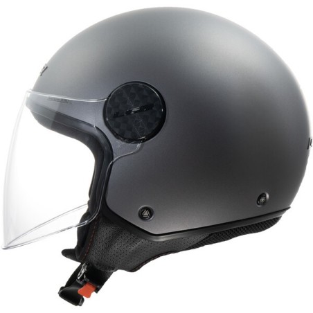 LS2 CASCO JET SPHERE LUX II TITANIUM MATT