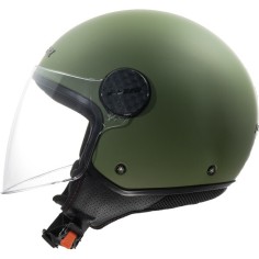 LS2 CASCO JET SPHERE LUX II MILITARY GREEN MATT
