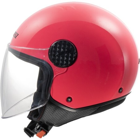 LS2 CASCO JET SPHERE LUX II FLUO PINK GLOSS