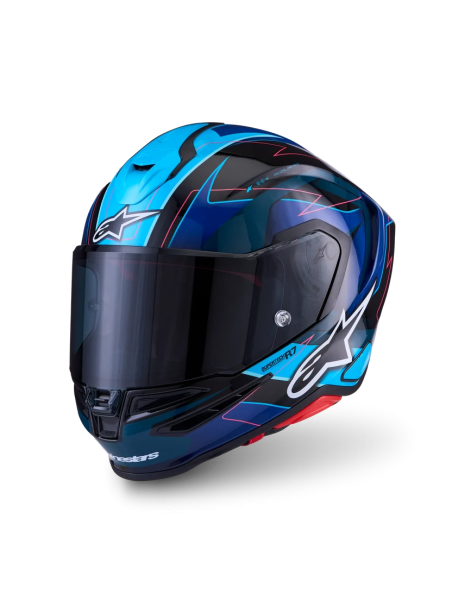 ALPINESTARS CASCO INTEGRALE S-R7 KINETIS BLU