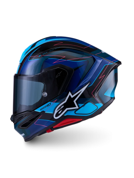 ALPINESTARS CASCO INTEGRALE S-R7 KINETIS BLU