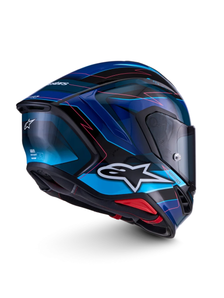 ALPINESTARS CASCO INTEGRALE S-R7 KINETIS BLU