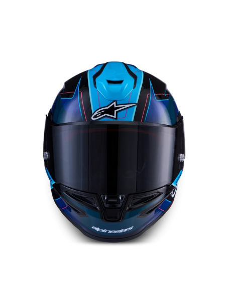 ALPINESTARS CASCO INTEGRALE S-R7 KINETIS BLU