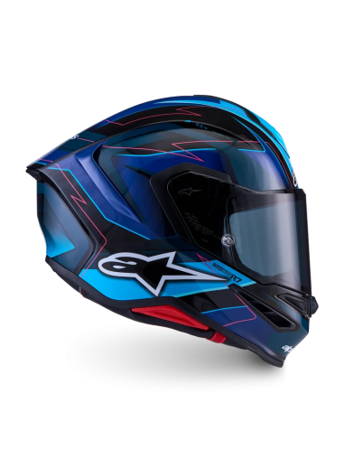 ALPINESTARS CASCO INTEGRALE S-R7 KINETIS BLU