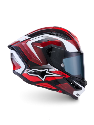 ALPINESTARS CASCO INTEGRALE S-R7 KINETIS ROSSO