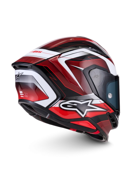 ALPINESTARS CASCO INTEGRALE S-R7 KINETIS ROSSO