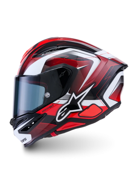 ALPINESTARS CASCO INTEGRALE S-R7 KINETIS ROSSO