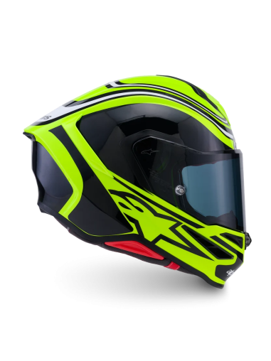 ALPINESTARS CASCO INTEGRALE S-R7 ZEAL GIALLO FLUO
