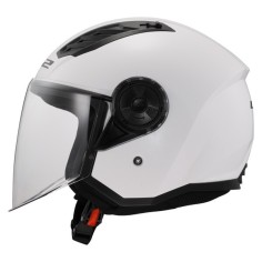 LS2 CASCO JET AIRFLOW II WHITE GLOSS