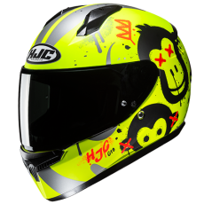 HJC CASCO INTEGRALE C10 GETI GIALLO FLUO MC3HSF