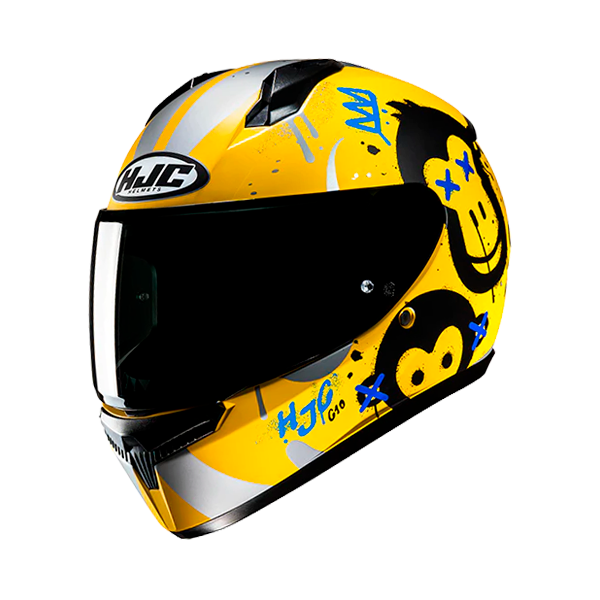 HJC CASCO INTEGRALE C10 GETI GIALLO MC2SF