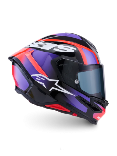 ALPINESTARS CASCO INTEGRALE S-R7 LUMEN NERO VIOLA 2